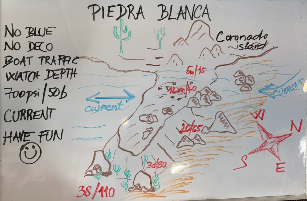 piedra blanca site map